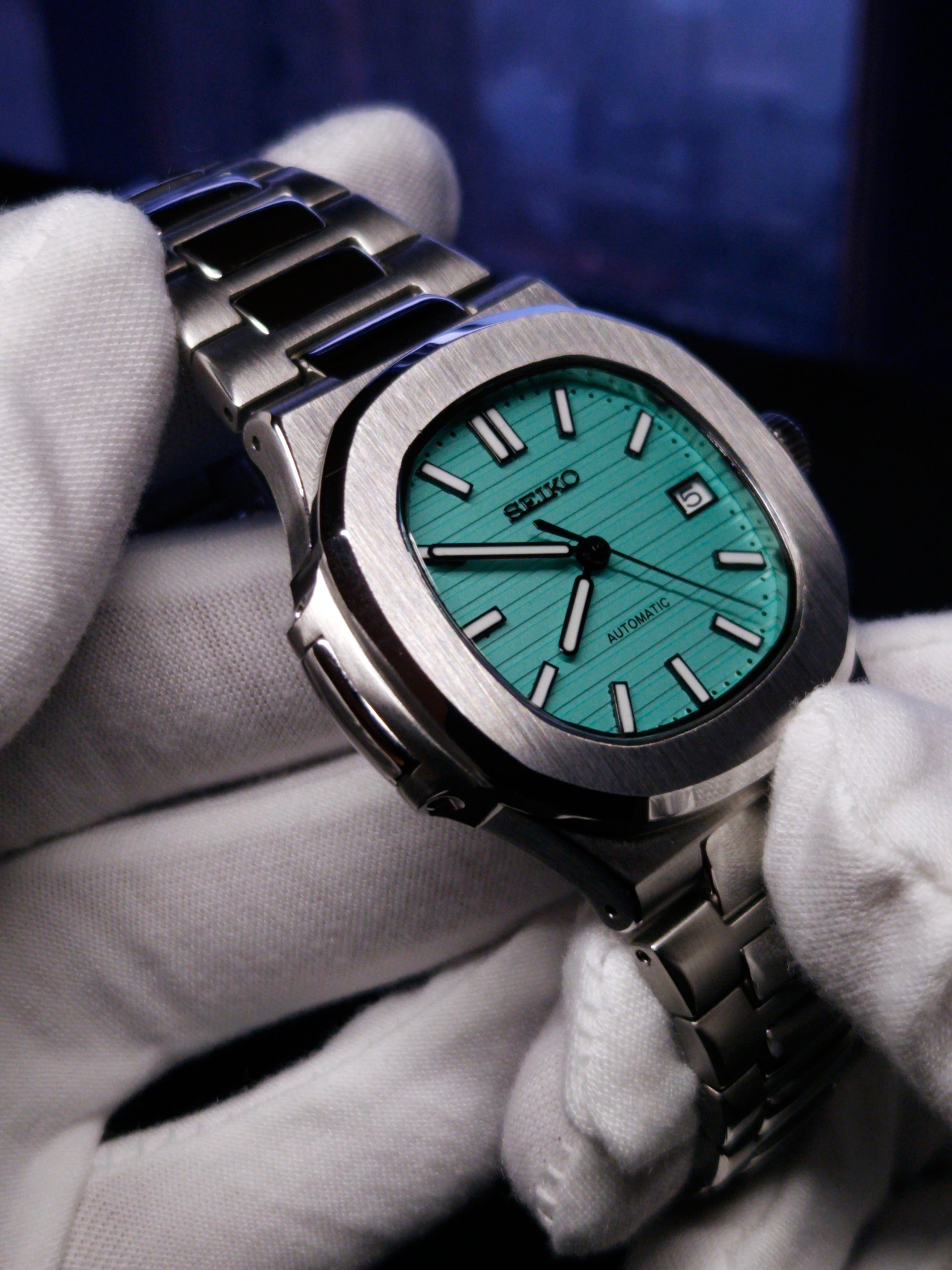 Seiko Nautilus Mod Seikonaut Tiffany Dial 39MM MTO